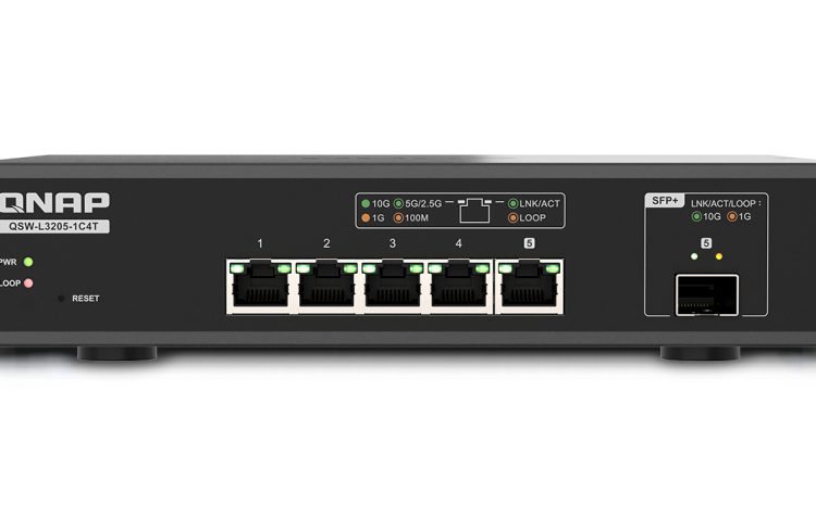 Qnap élargit son offre avec un nouveau switch 10 GbE pour petites entreprises