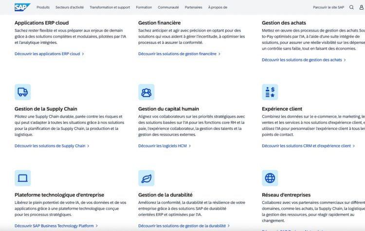 Nouveaux assistants Joule de SAP pour optimiser les applications professionnelles