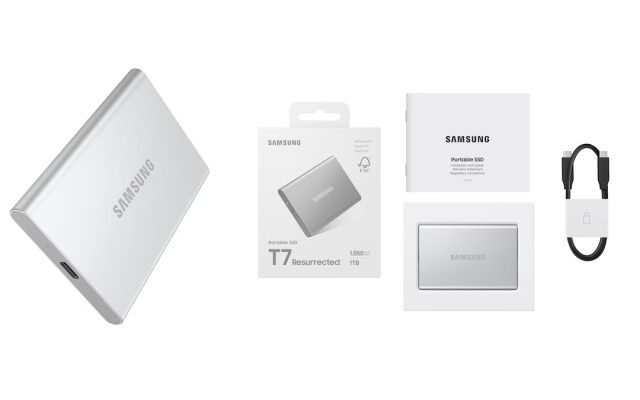 Samsung dévoile le SSD T7 Resurrected : performance et éco-conception