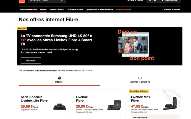 Mise à jour des Livebox : Orange optimise la consommation électrique