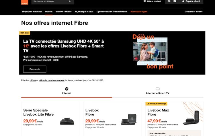 Mise à jour Livebox Orange : Un gain énergétique pour les anciennes Livebox
