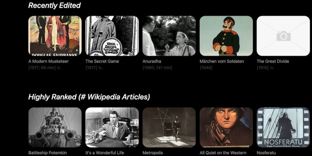 WikiFlix : le service de streaming gratuit et légal avec 4200 films