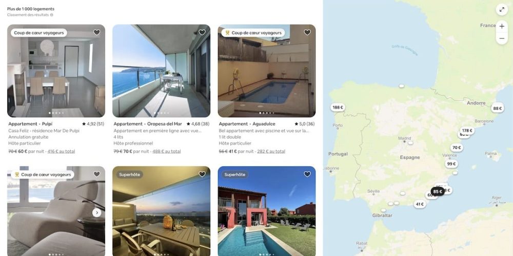 Airbnb élargit son application pour gérer hôtels, courses et voitures