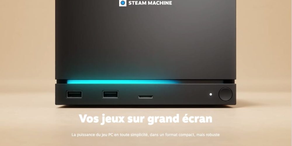 Steam Machine : le mini PC de Valve pour concurrencer les consoles de salon en 2026