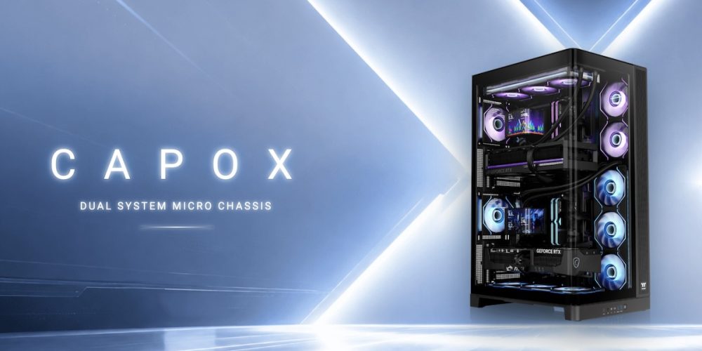 Découvrez le boîtier Capo X de Thermaltake avec deux PC gaming dans un seul boîtier
