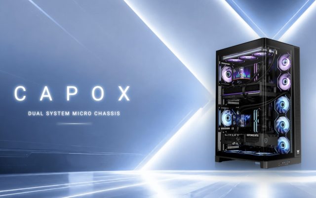 Découvrez le boîtier Capo X de Thermaltake avec deux PC gaming dans un seul boîtier