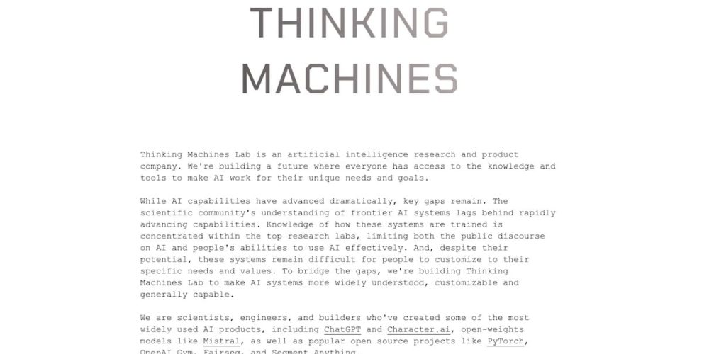 Inkling, le nouveau modèle d’intelligence artificielle open-weight de Mira Murati