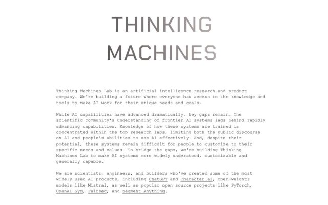Inkling, le nouveau modèle d&rsquo;intelligence artificielle open-weight de Mira Murati